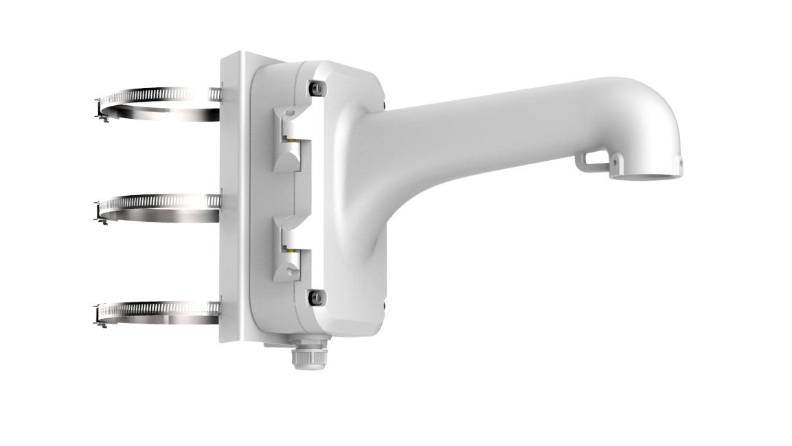 Hikvision DS-1604ZJ-Pole — Vertikale Masthalterung