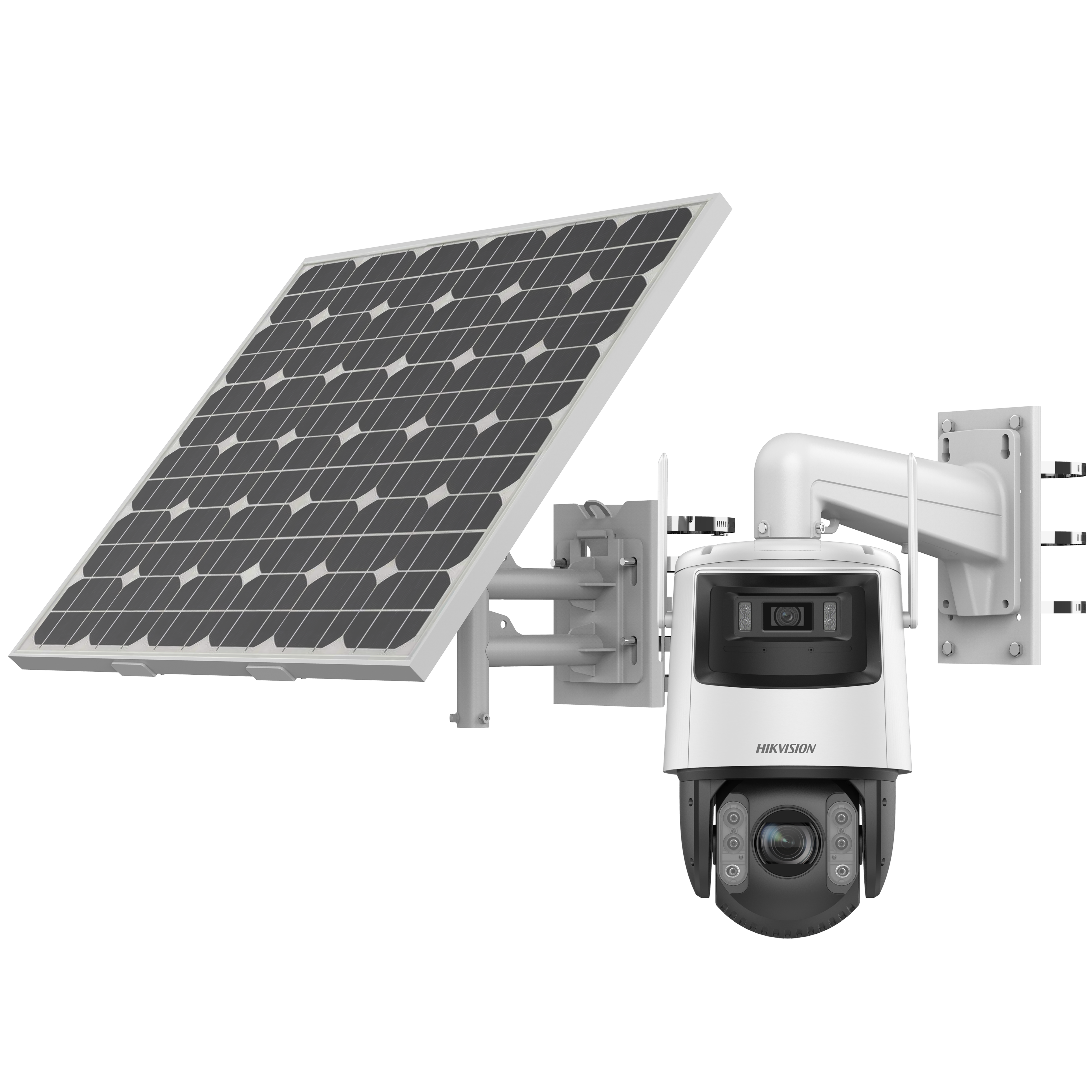 Hikvision DS-2SE7C432IWG-K/4G/14(F0)(O-STD) — TandemVu 7-Zoll 4MP 32x PTZ mit Solarpanel und 4G