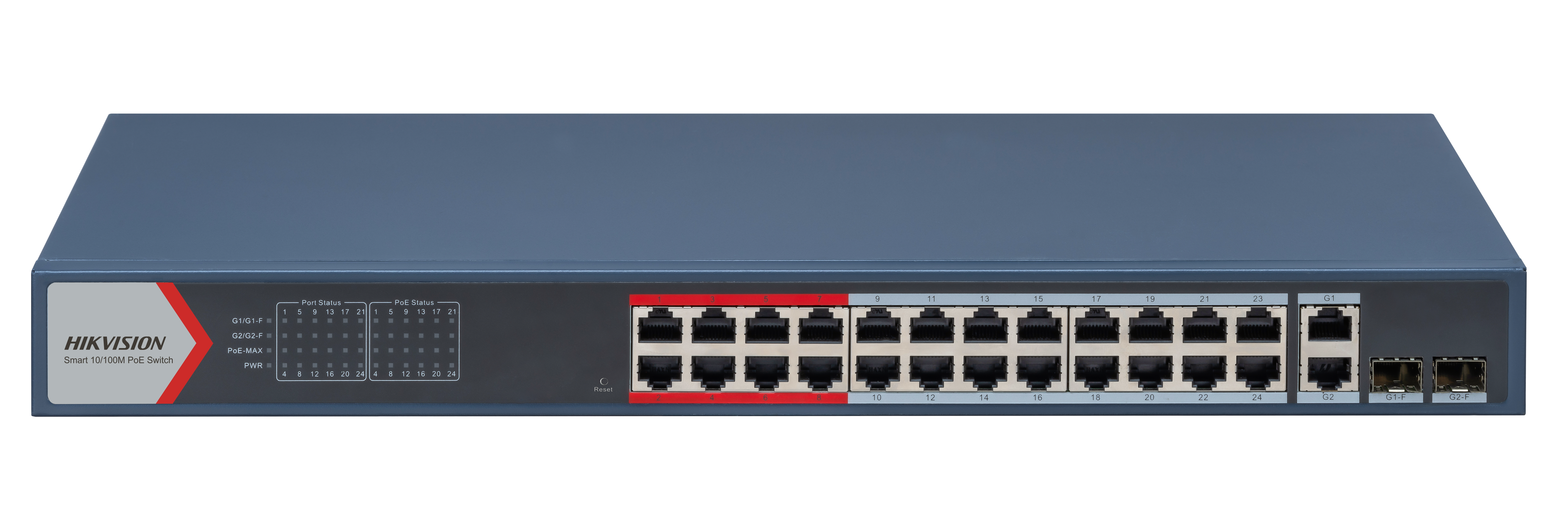 Hikvision DS-3E1326P-EI(O-STD)(B) — 24-Port Fast-Ethernet PoE Switch