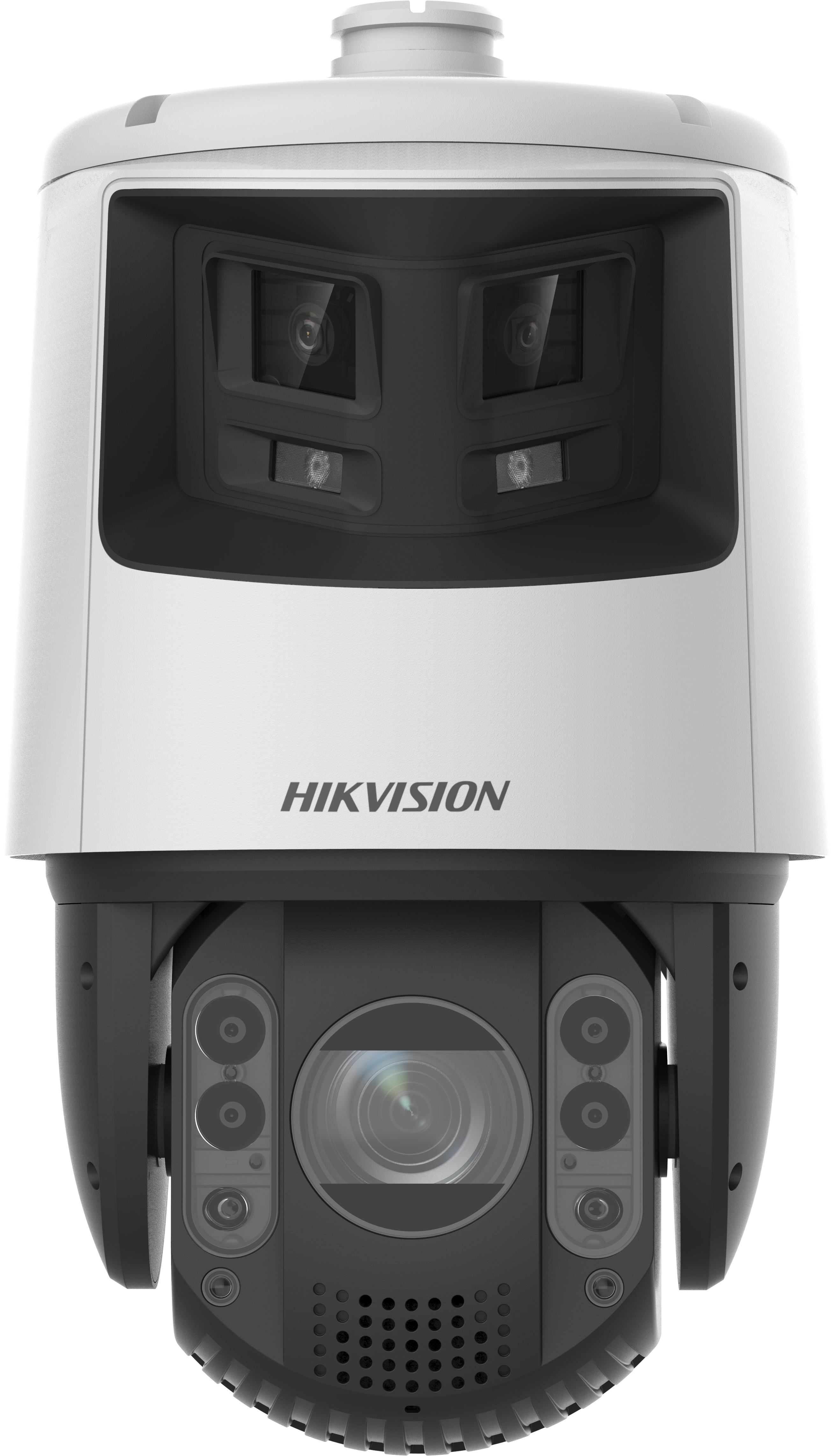 Hikvision DS-2SE7C425MWG-EB/26(F0)(O-STD) – TandemVu 6+4 MP PTZ-Netzwerkkamera mit 180° Panorama, 25× Zoom, ColorVu &