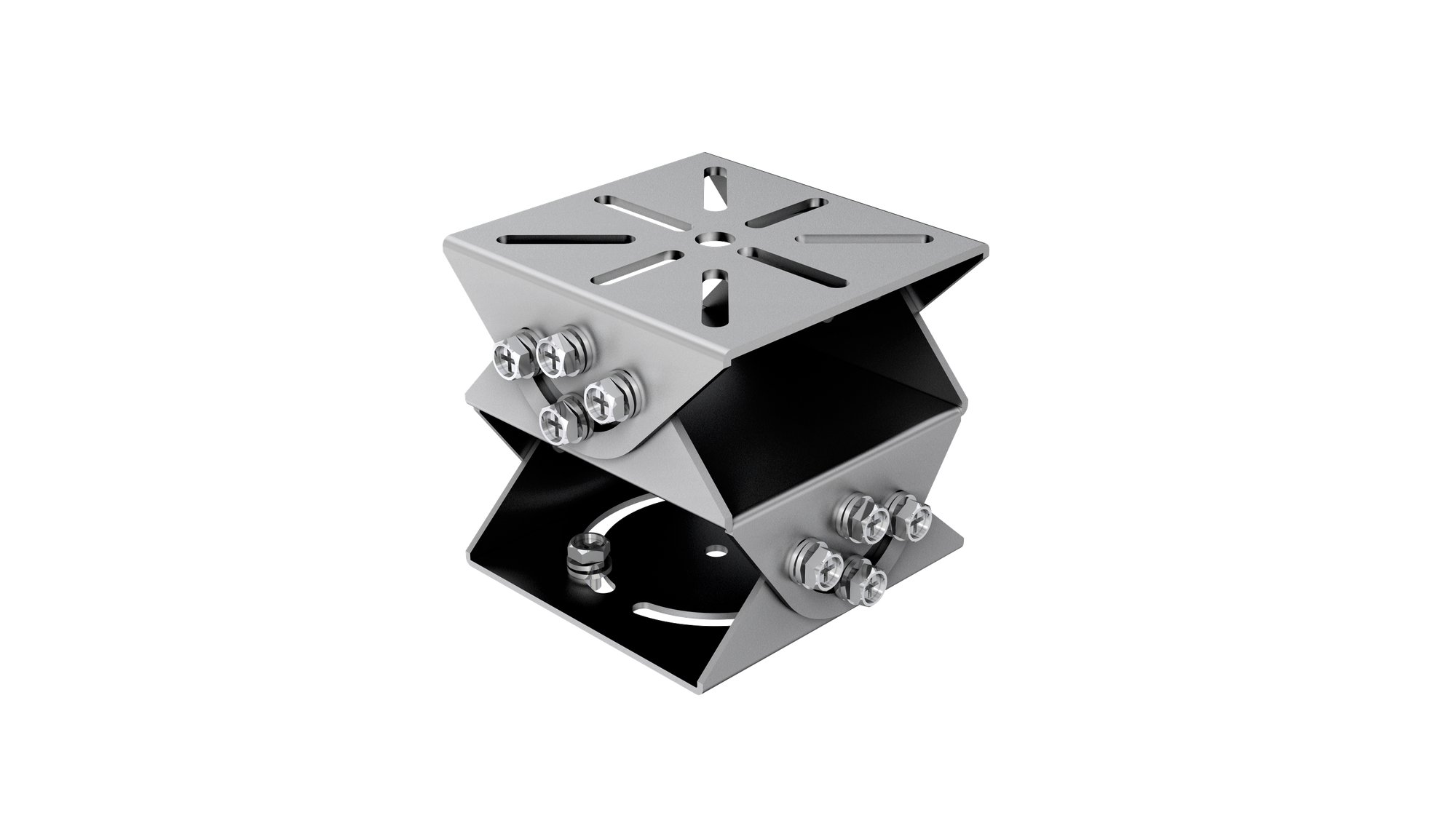 DS-1232ZJ-T/BJH — Hikvision Kardangelenk für PTZ-Kameras (Platin-Grau)