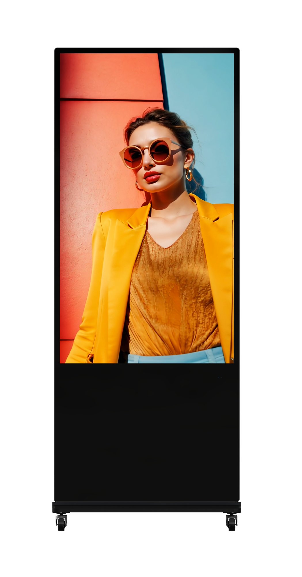 DS-D6055UN-D/S(O-STD) — 55" Digital Signage Display bodenstehend