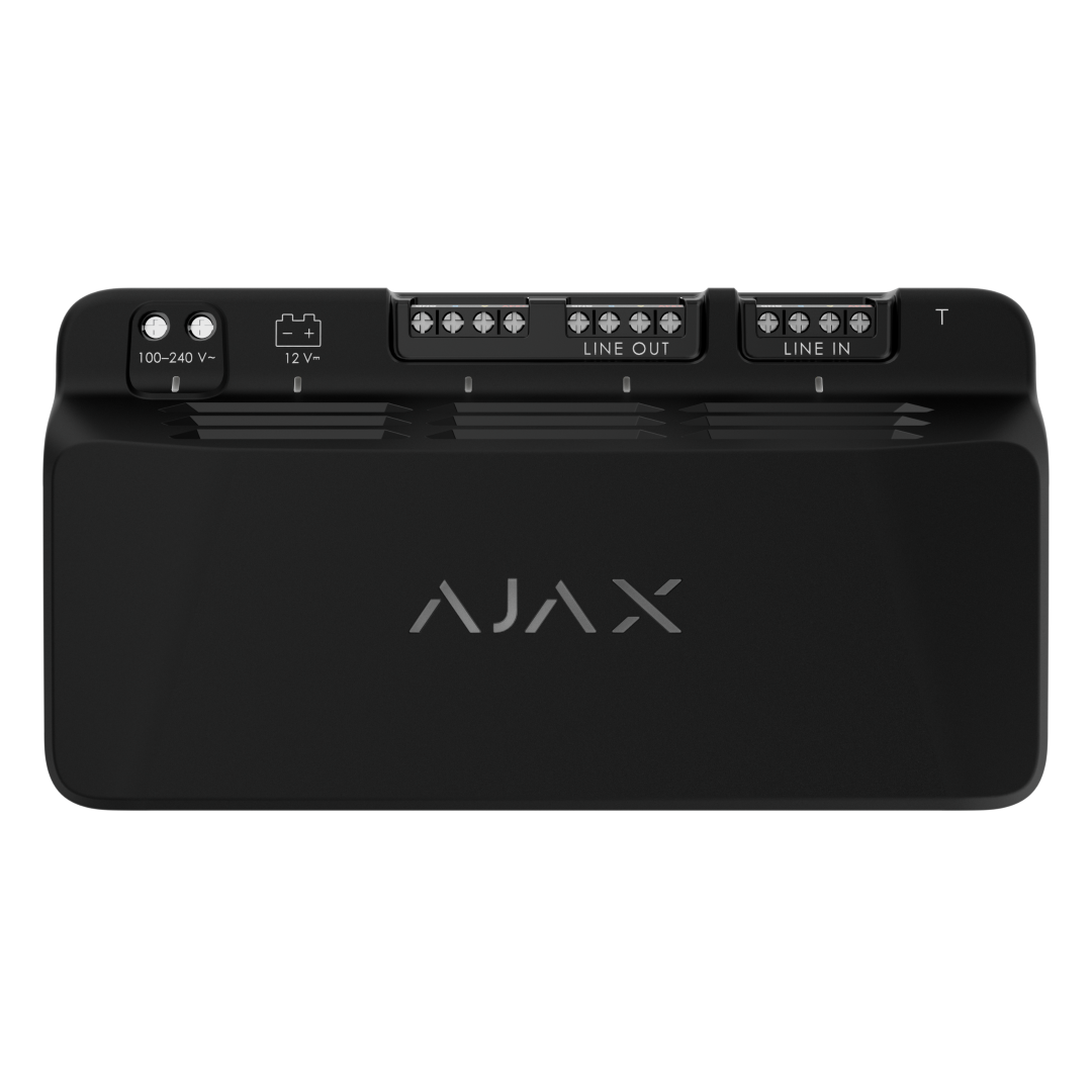 Ajax Fibra LineSupply (45W) black