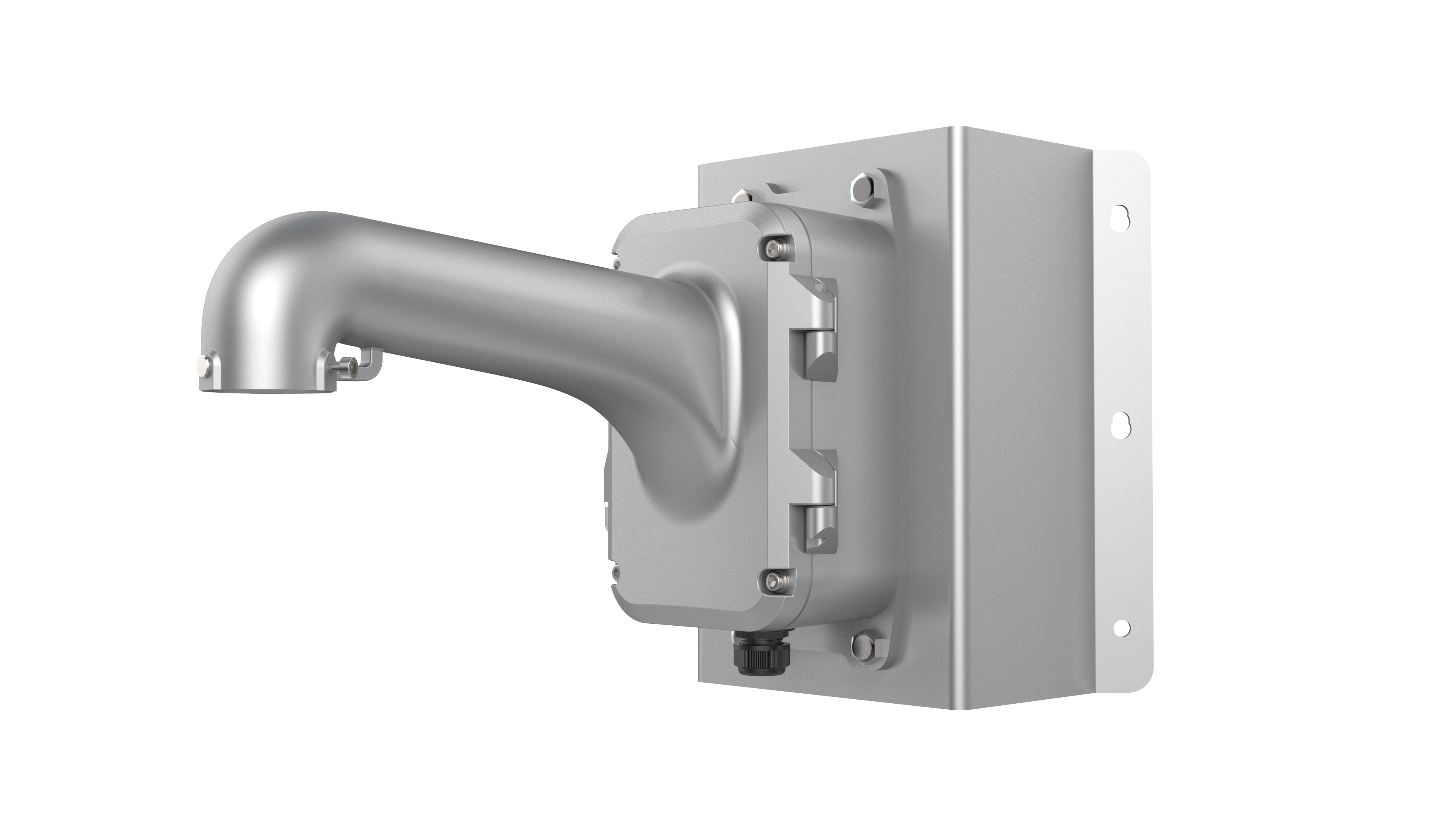 DS-1604ZJ-BOX-CORNER-P — Eckhalterung mit Abzweigdose für Speed-Dome-Kameras