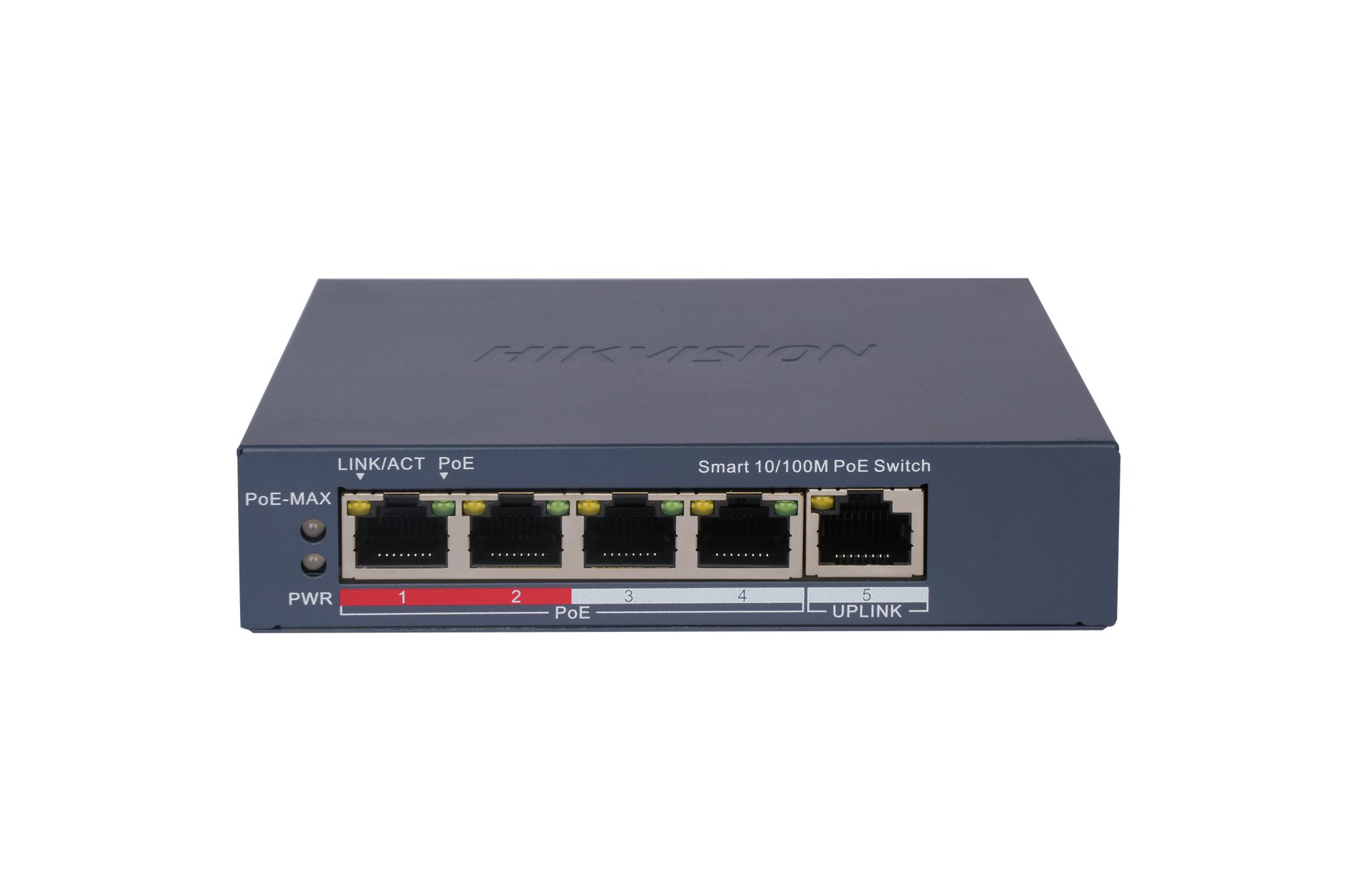 Hikvision DS-3E1105P-EI(O-STD)V2 — 4-Port Smart PoE Switch