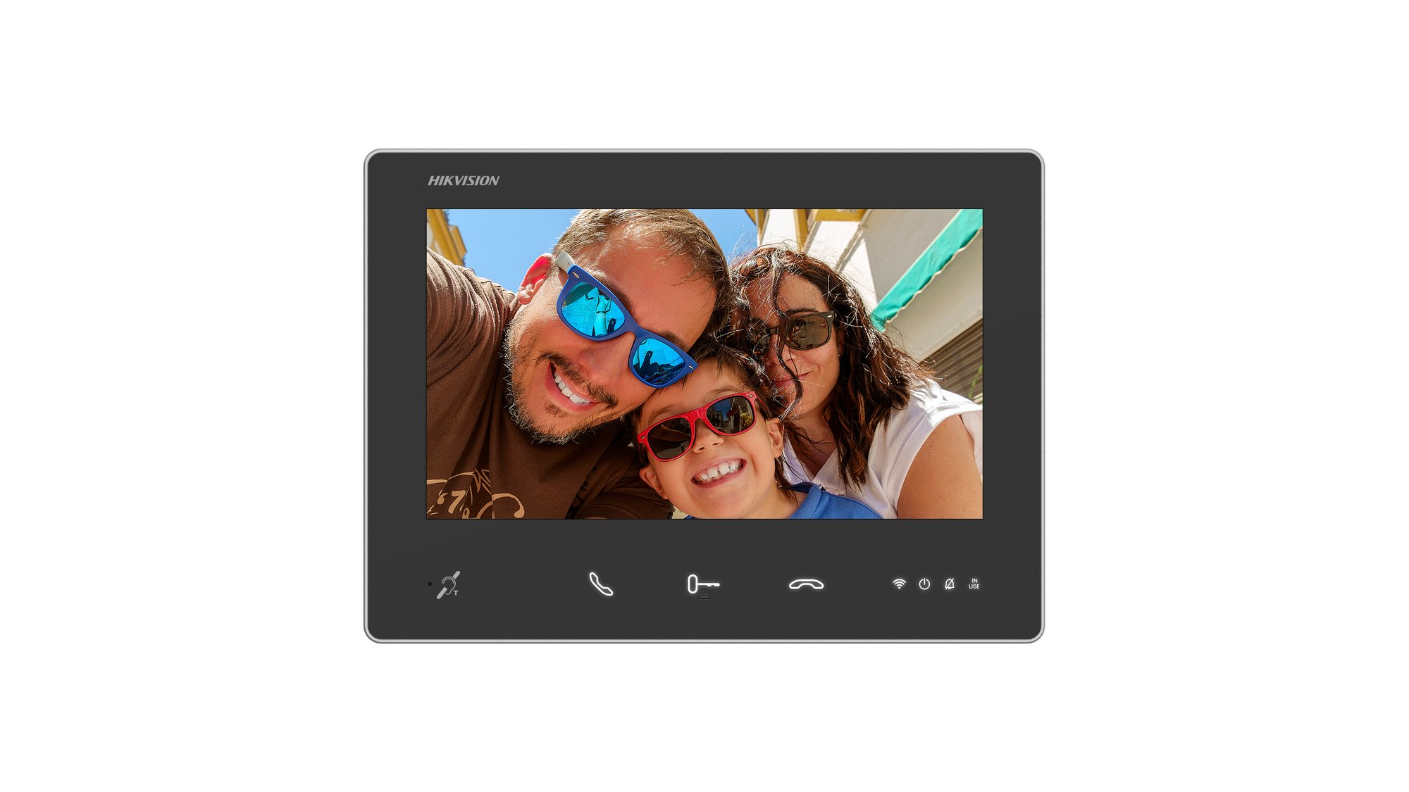 DS-KH7300EY-WTIE2(O-STD) — 2-Draht HD-Innenstation mit 7-Zoll Touchscreen