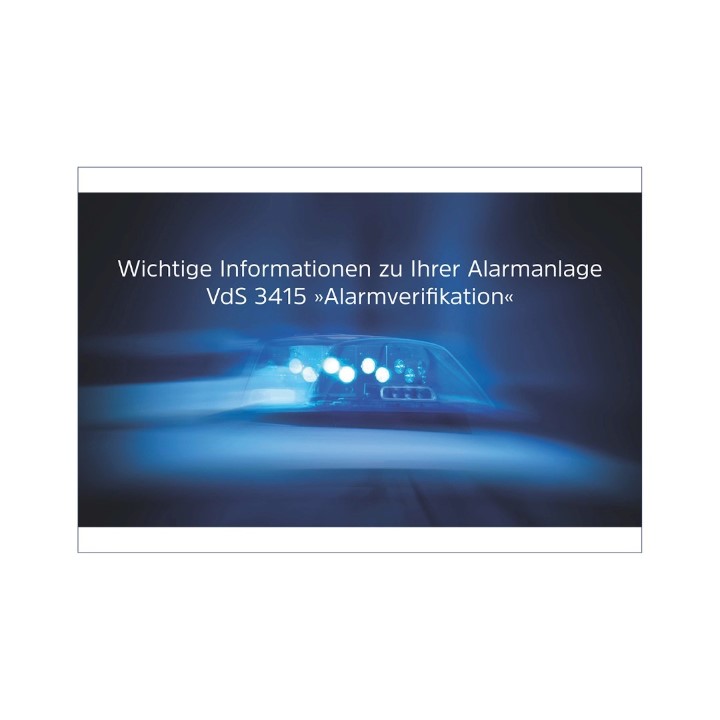 Infobroschüre VdS 3415