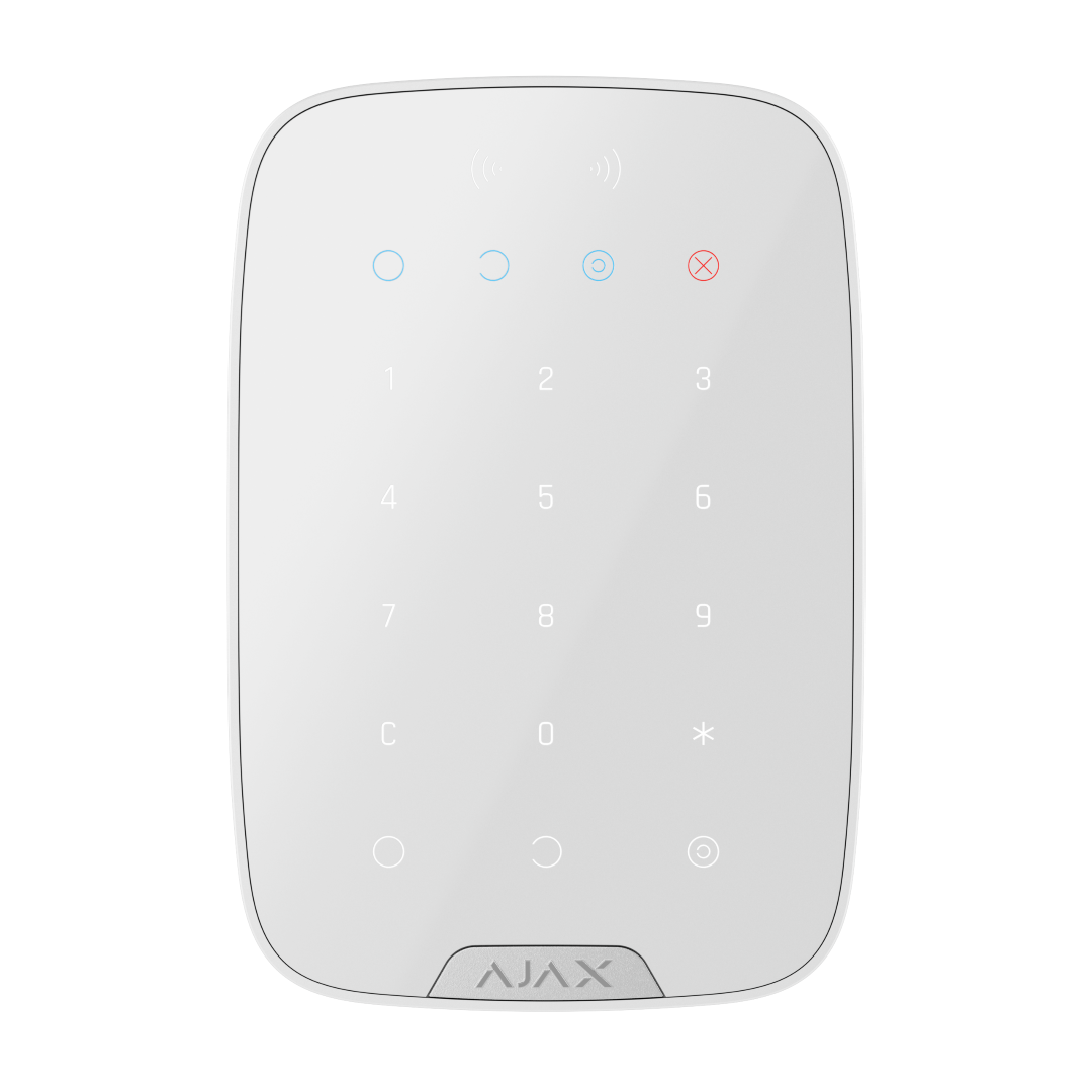 Ajax Superior KeyPad Plus Jeweller white