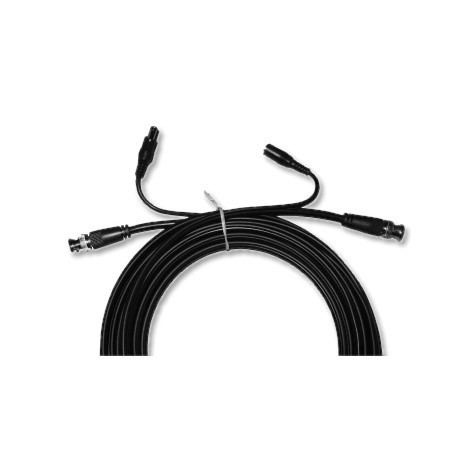 10 m steckerfertiges Videokabel + 2x0,5