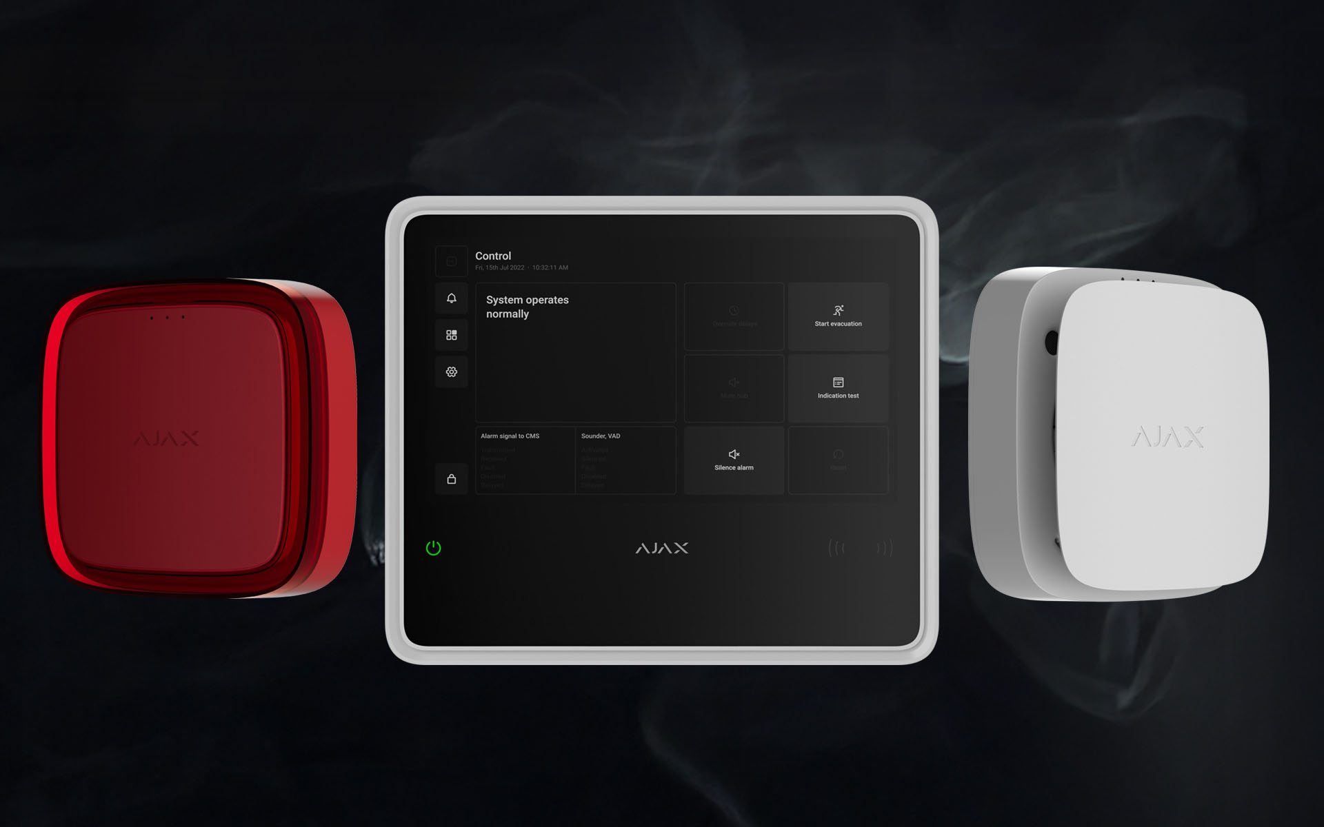 Ajax EN54 Brandwarnanlage