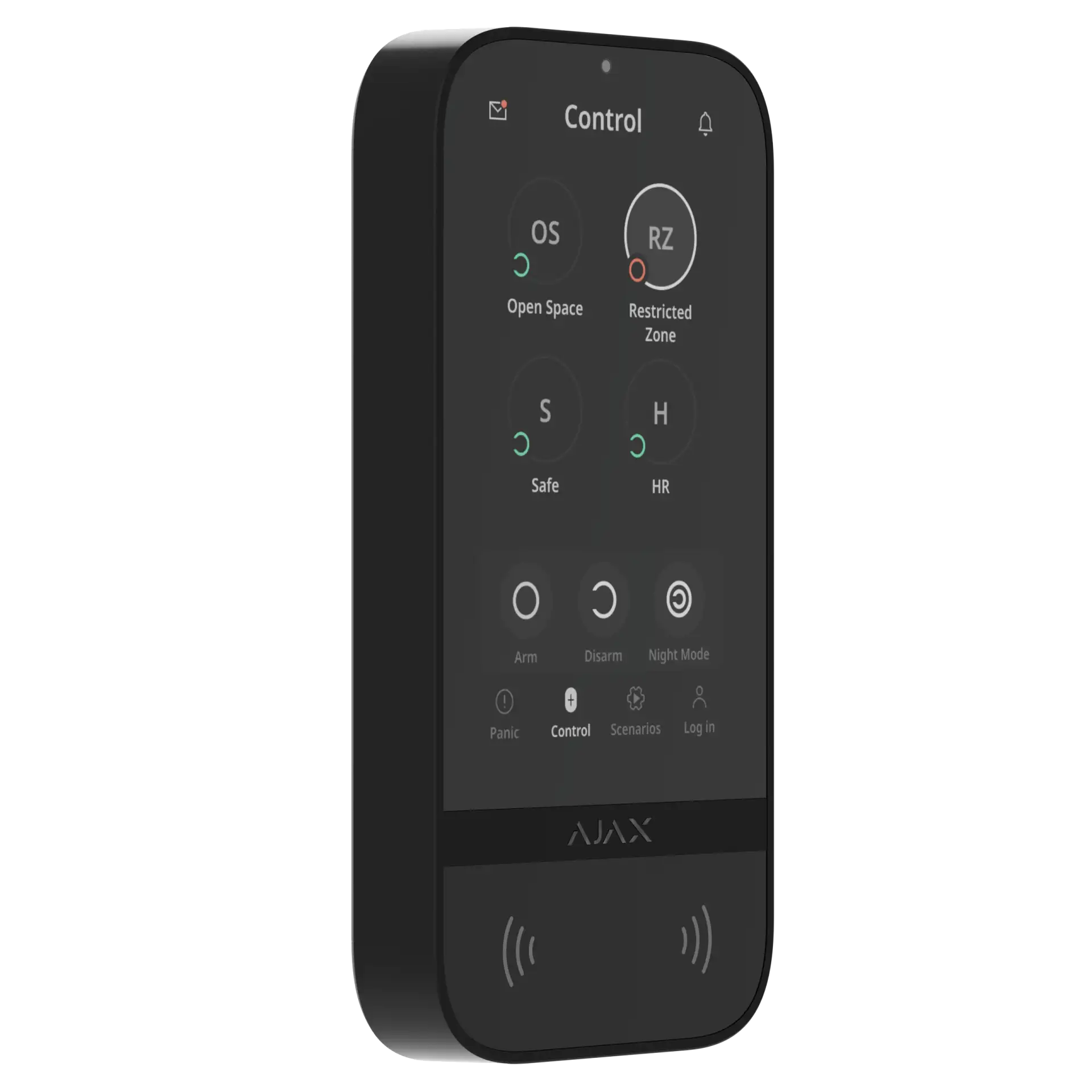 Ajax Superior KeyPad TouchScreen G3 Jeweller black