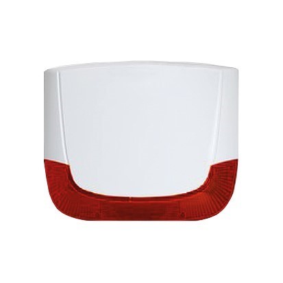 RISCO 2-Wege Funk-Außensirene RWS401R8000B weiß/orange