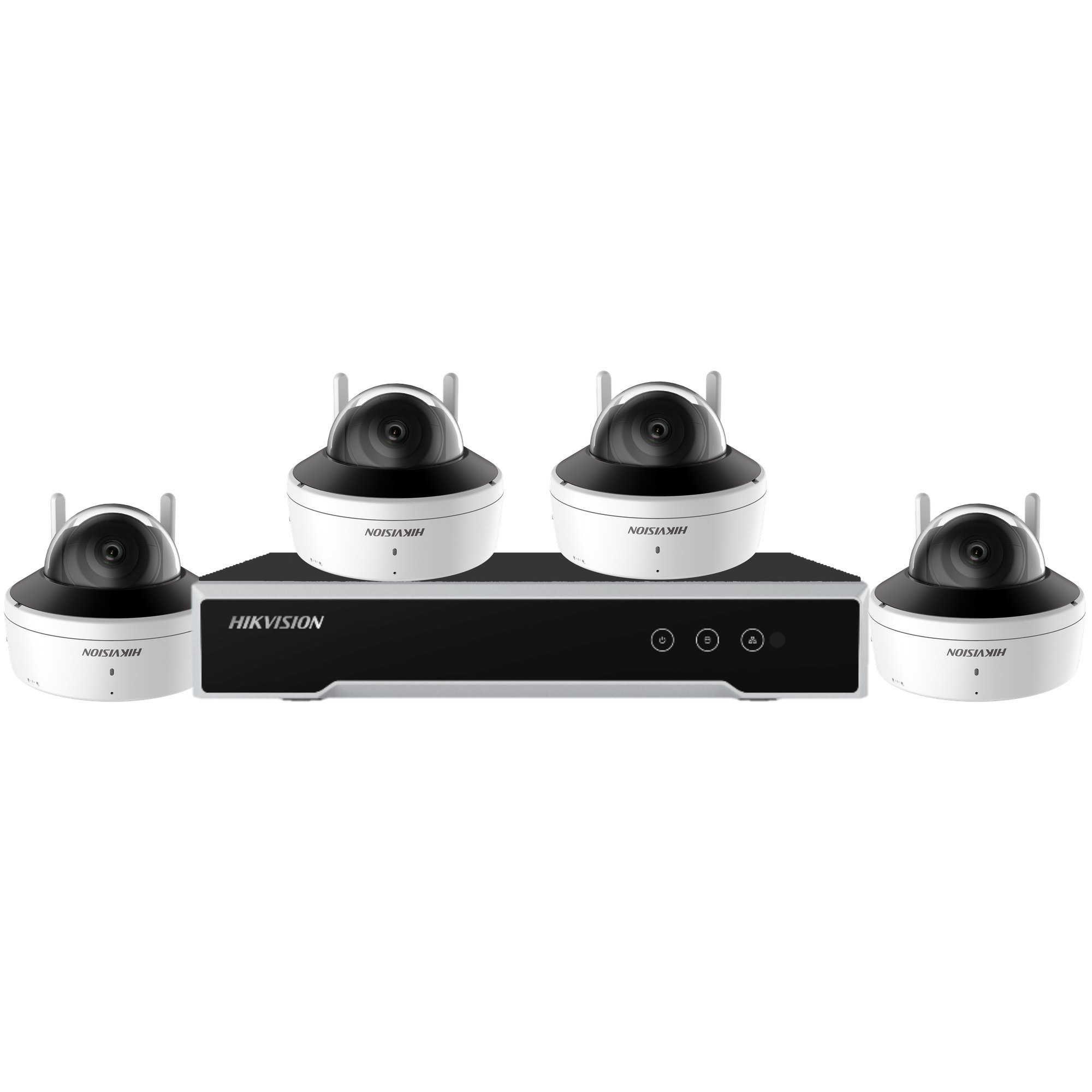 NK844W1H-1T(E)(O-STD)/EU — 4MP WiFi Dome Überwachungsset mit 8-Kanal NVR