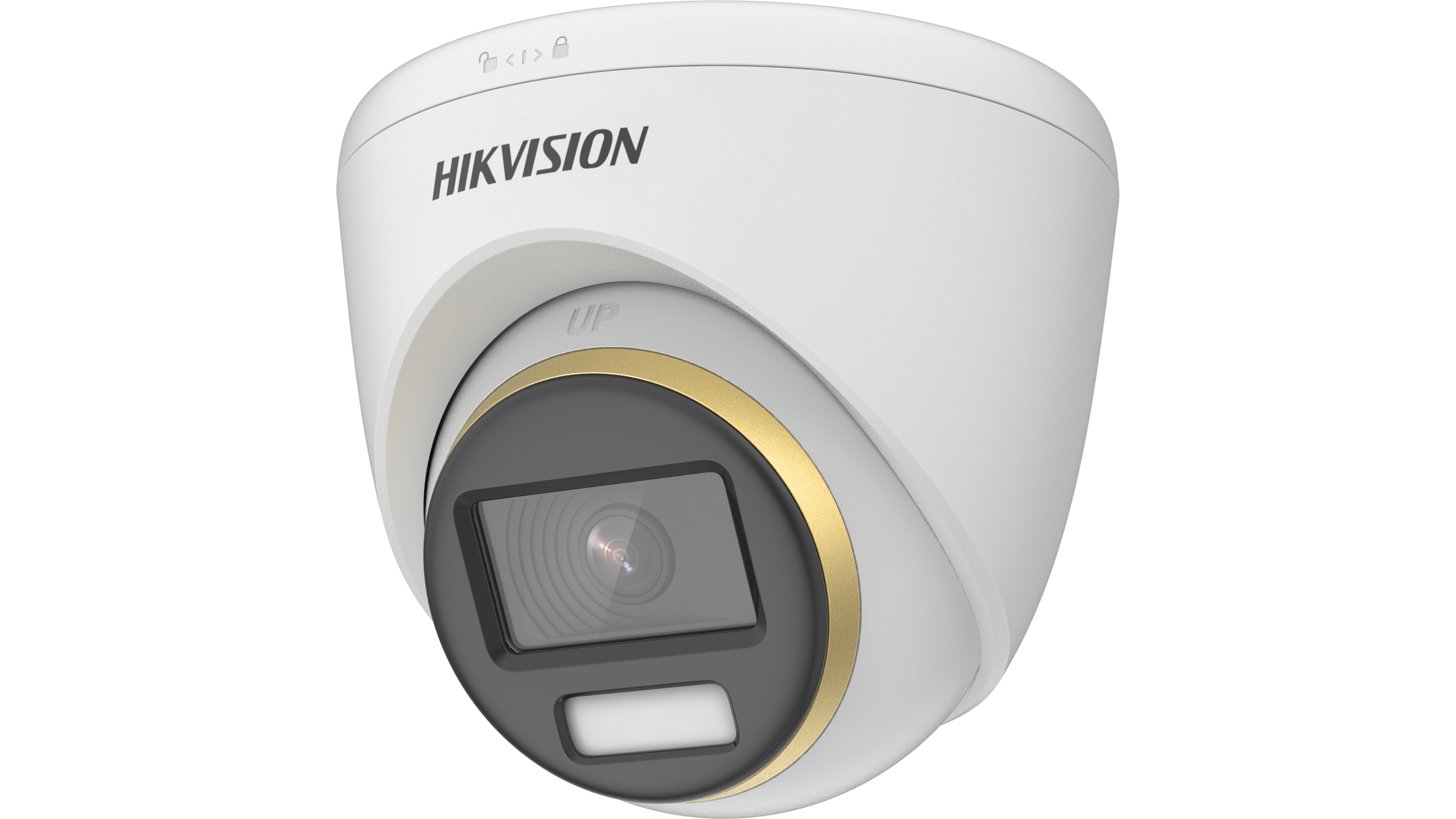 DS-2CE72UF3T-E(2.8mm)(O-STD) — 4K ColorVu Turret-Kamera, 8 MP, 2,8 mm, 40 m Weißlicht, PoC