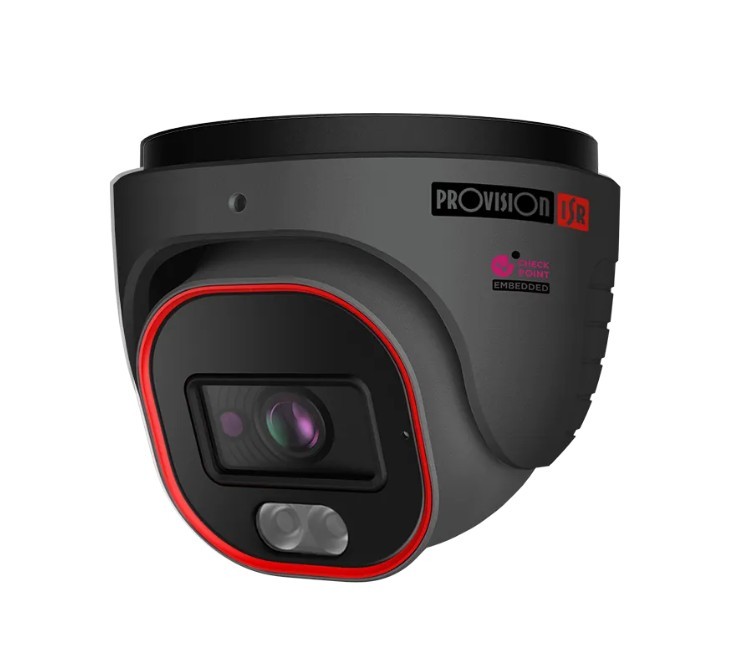 PROVISION DH-380IPSN-28-G 8MP Turret Kamera mit Hybrid-LED und DDA1-Analytik