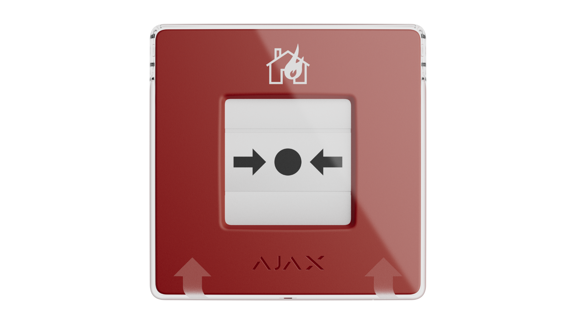 Ajax Hausalarm Manual Call Point Red