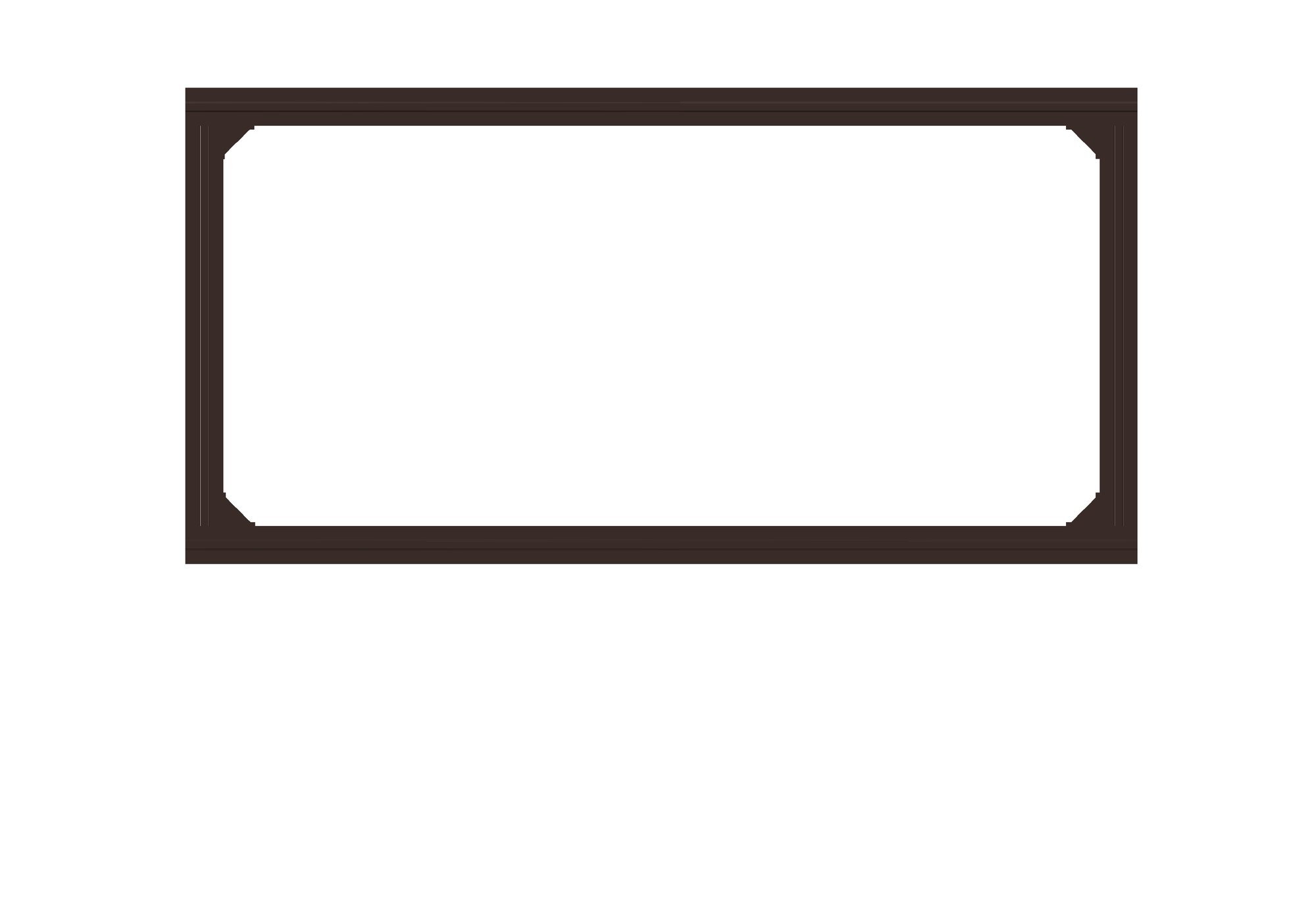 DS-DL111050W — Wandhalterung für Hikvision LED-Wall Controller (1x1 Konfiguration)