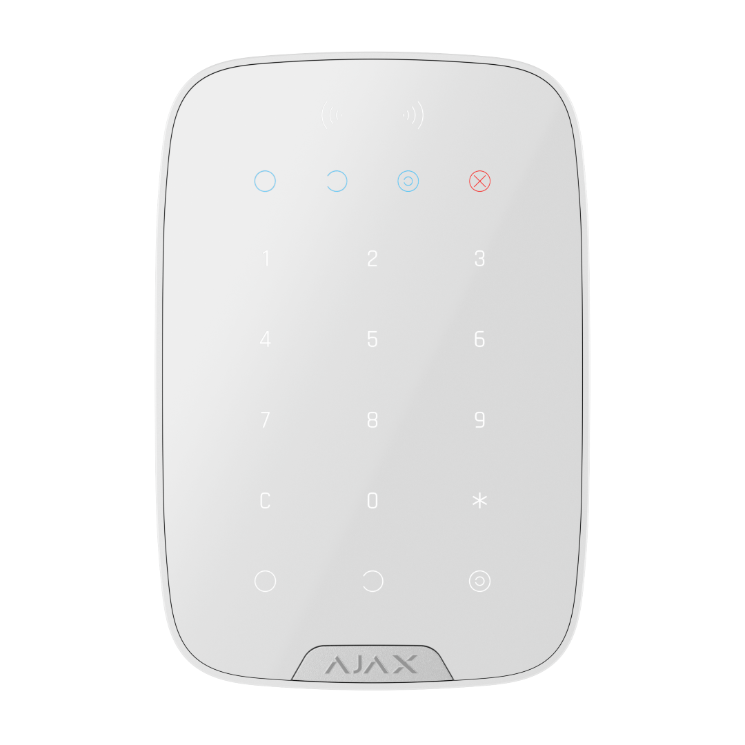 Ajax KeyPad Plus white