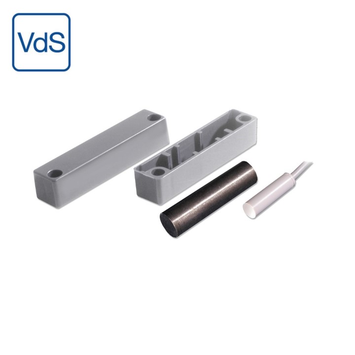 VdS Stahltürmagnetkontakt, weiß, VDS-Nr. G 199 539