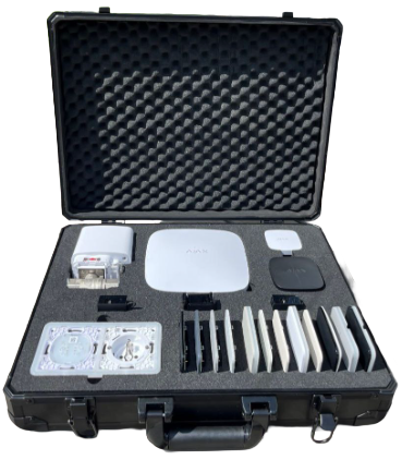 Ajax Comfort Präsentationskoffer ohne Inhalt mit AJAX Logo