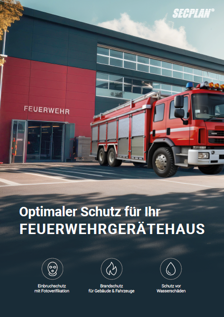 Prospekt AJAX Brand- und Einbruchschutz für Feuerwehrgerätehäuser