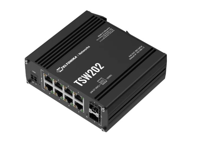 MANAGED 8 POE+ 2 SFP ETHERNET SWITCH