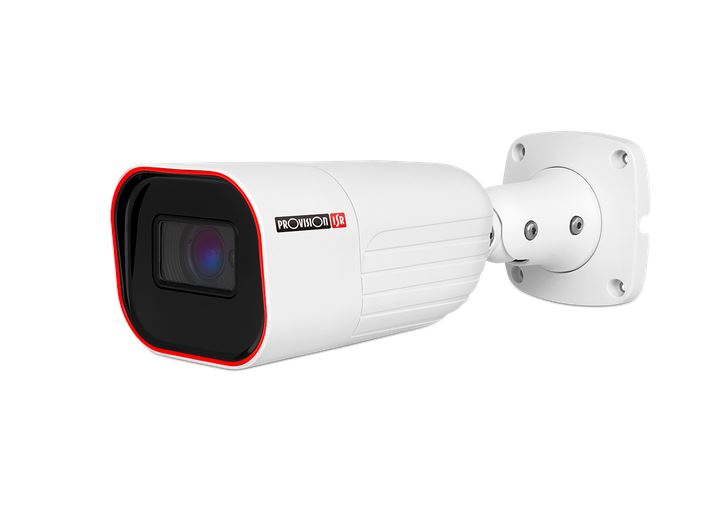 PROVISION I6-340IPEN-MVF-V4 4MP IR-Bullet-Kamera mit motorisiertem 2,8-12mm Objektiv und KI-Analytics