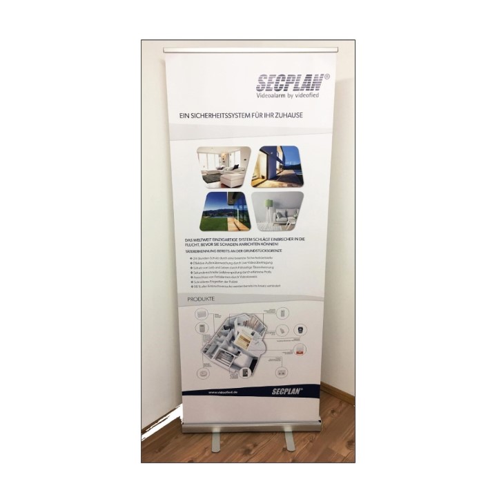 videofied Roll-Up Privatbereich