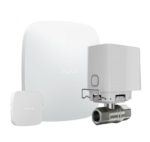 Ajax Überschwemmungsschutz Starterset 1 Zoll white
