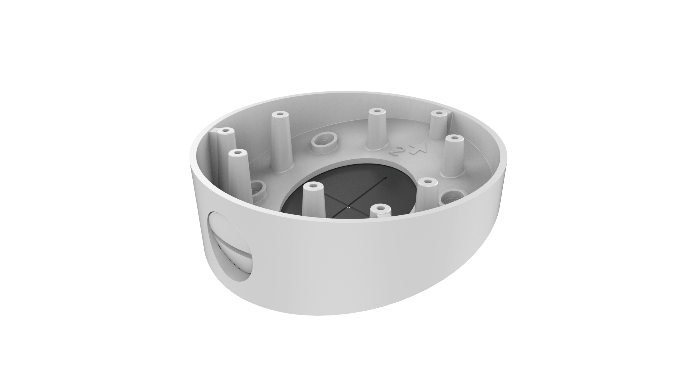 DS-1281ZJ-DM23 - Schräge Deckenhalterung für Dome-Kameras