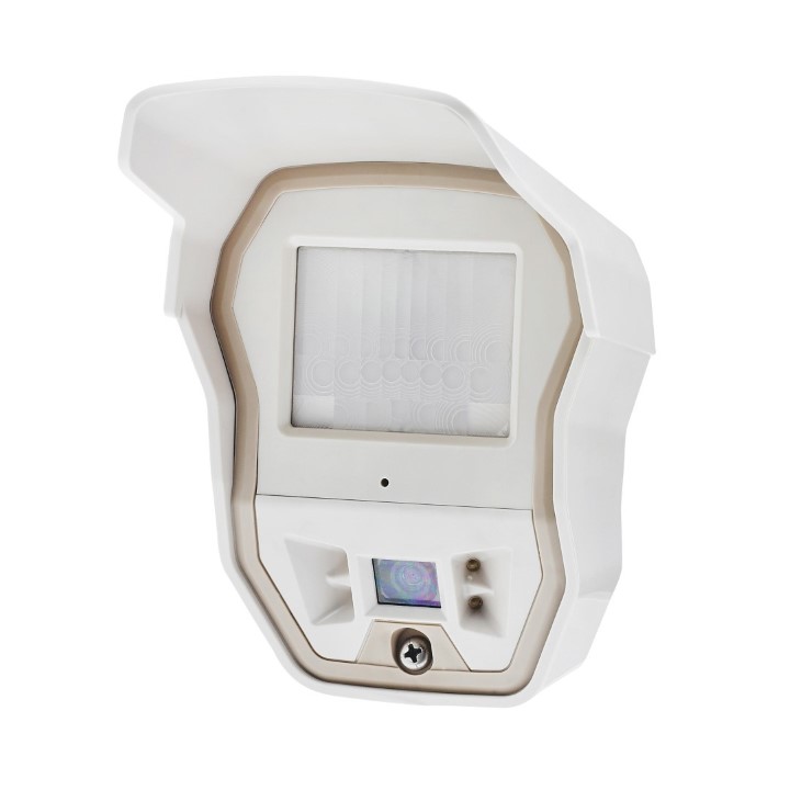 videofied MotionCam Outdoor Curtain inkl. Wandhalter und Batterien