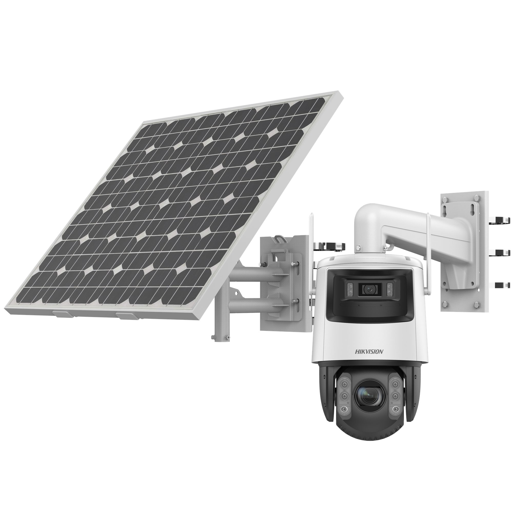 Hikvision DS-2SE7C432IWG-K/4G/14(F0)(O-STD) — TandemVu 7-Zoll 4MP 32x PTZ mit Solarpanel und 4G