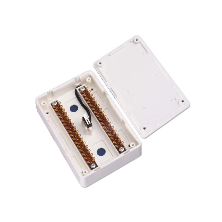 32-poliger Aufputz-Lötverteiler weiß VDS-Nr. 199079