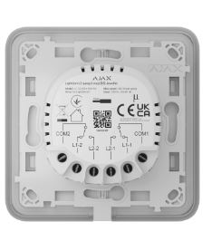 Ajax LightSwitch (2-gang/2-way)