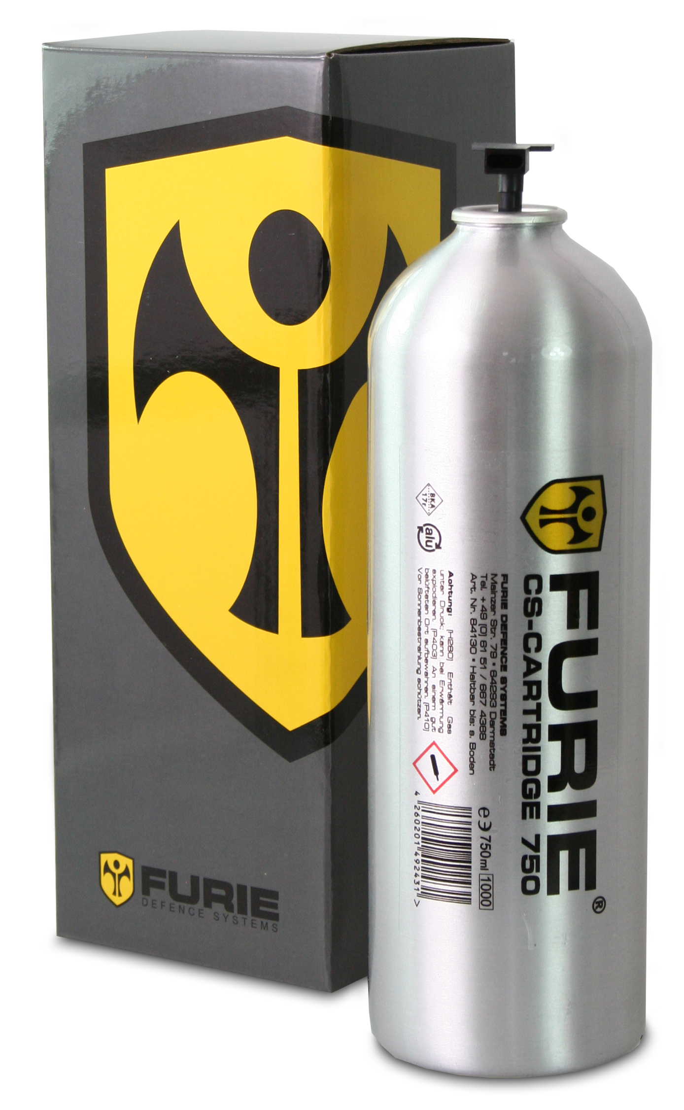 FURIE Ersatzkartusche F-750 für Reizstoffsprühsystem X750