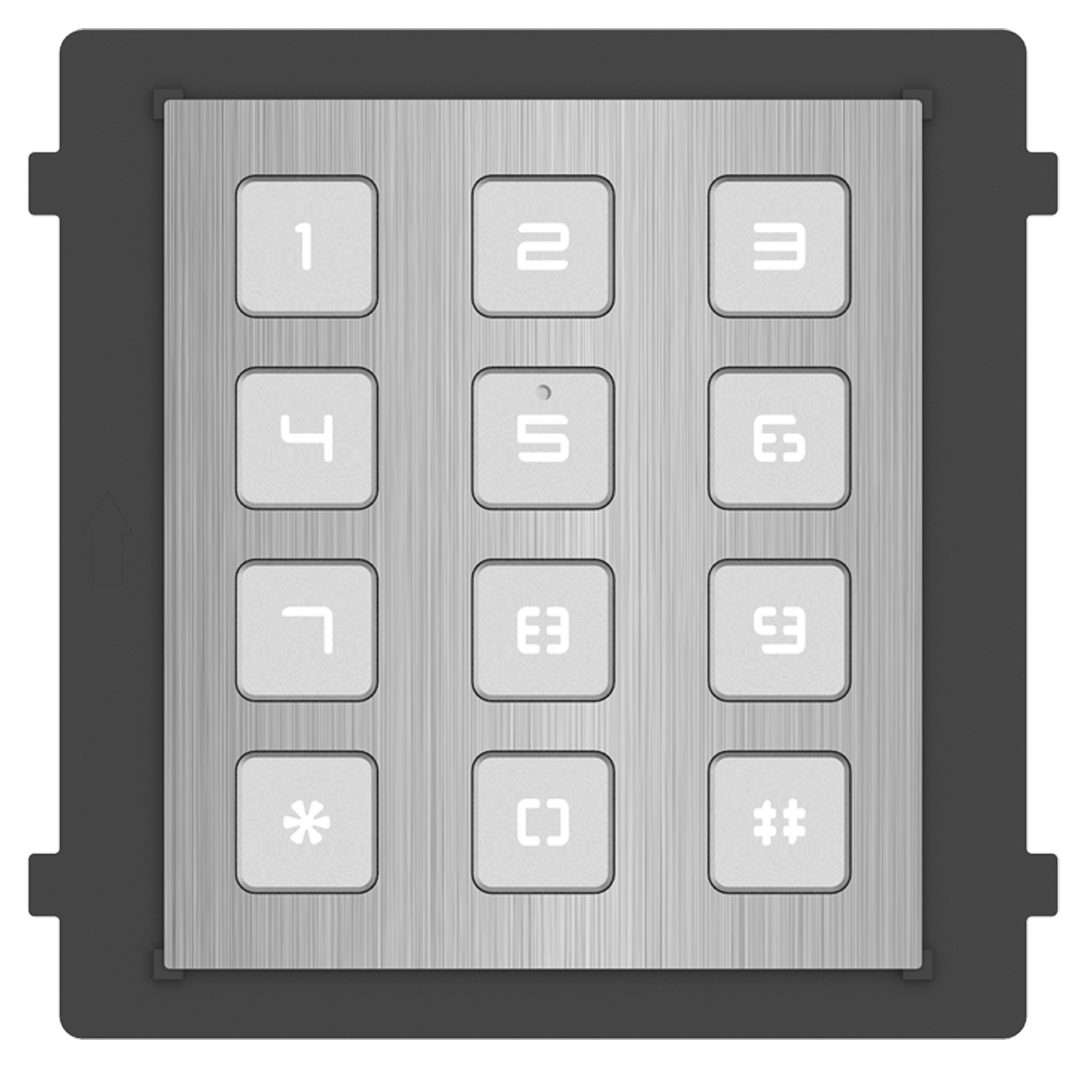 DS-KD-KP/S(O-STD) Hikvision Tastaturmodul für KD8 Pro Türstation