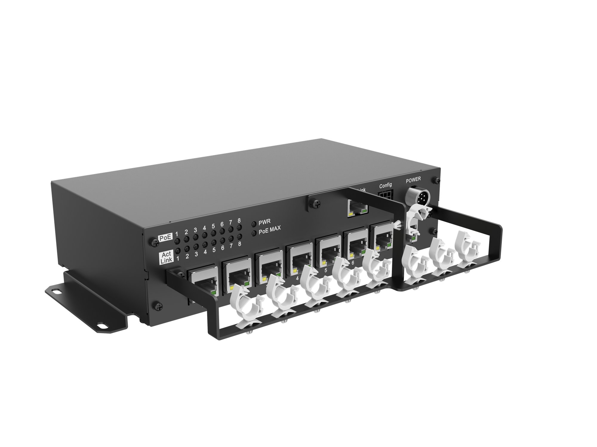 Hikvision AE-MS8400 8-Port PoE Switch für Videoüberwachung