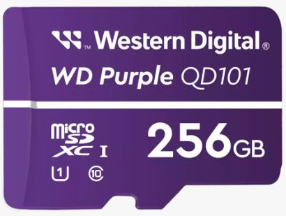 256 GB WD Purple Micro-SD Karte
