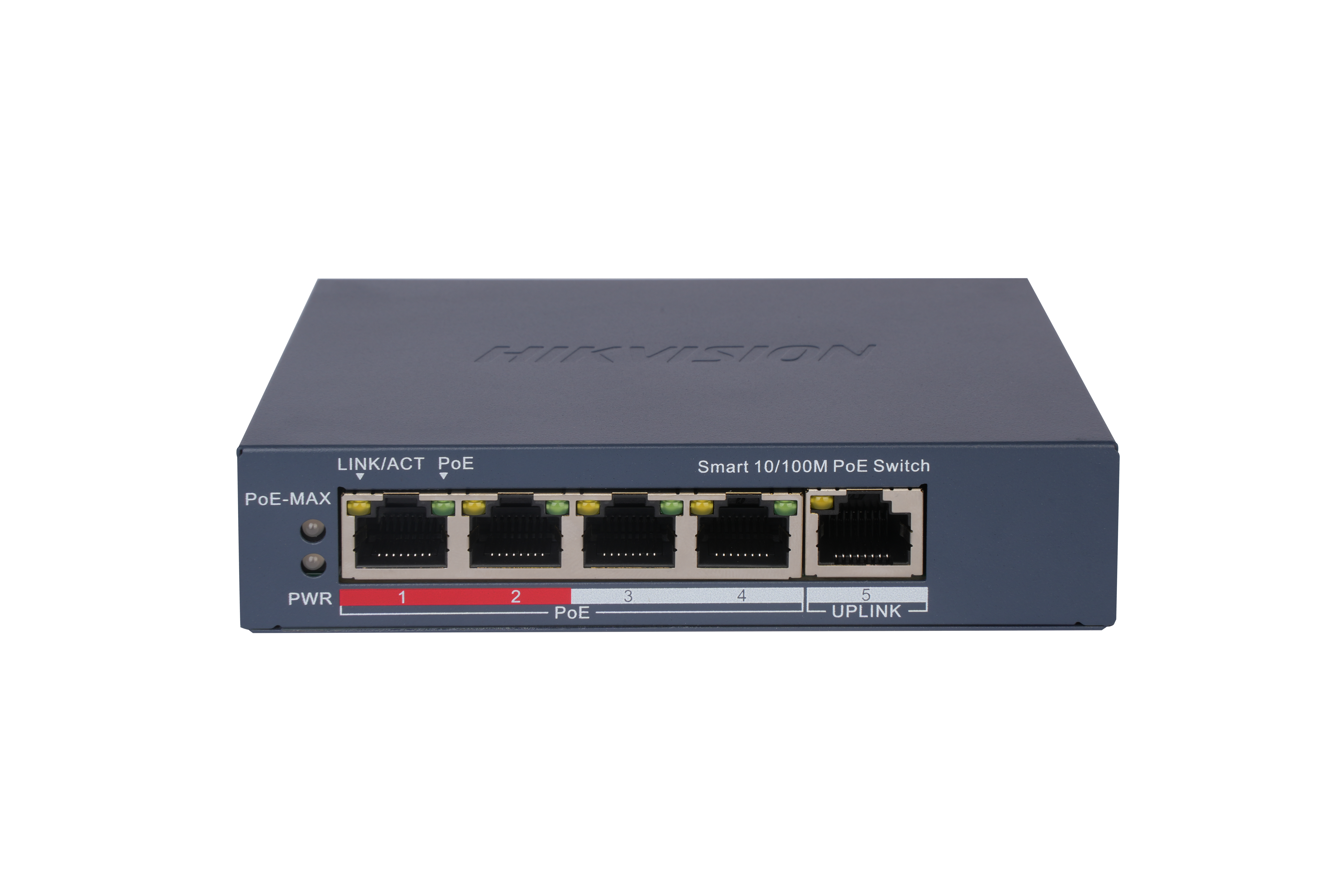 Hikvision DS-3E1105P-EI(O-STD)V2 — 4-Port Smart PoE Switch