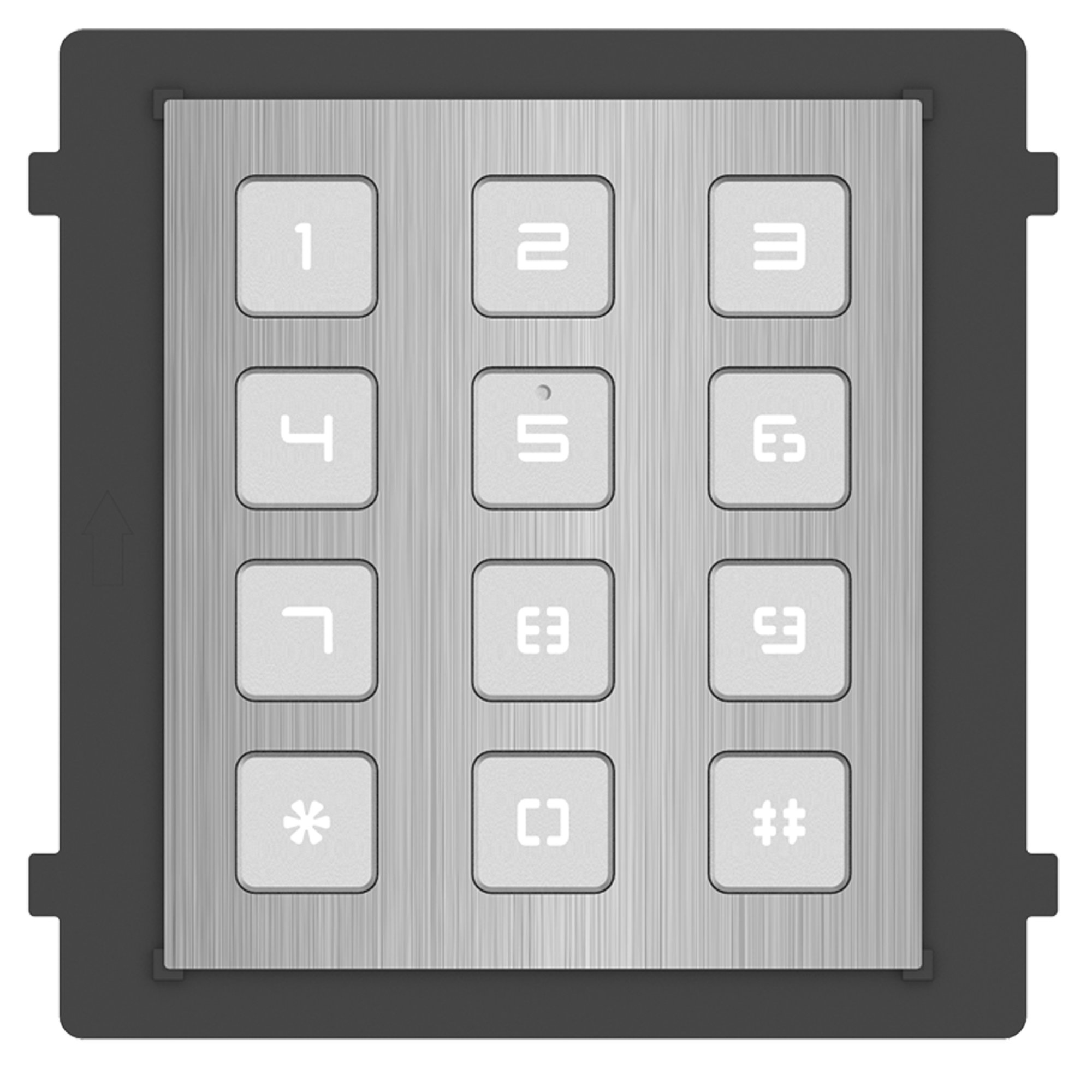 DS-KD-KP/S(O-STD) Hikvision Tastaturmodul für KD8 Pro Türstation