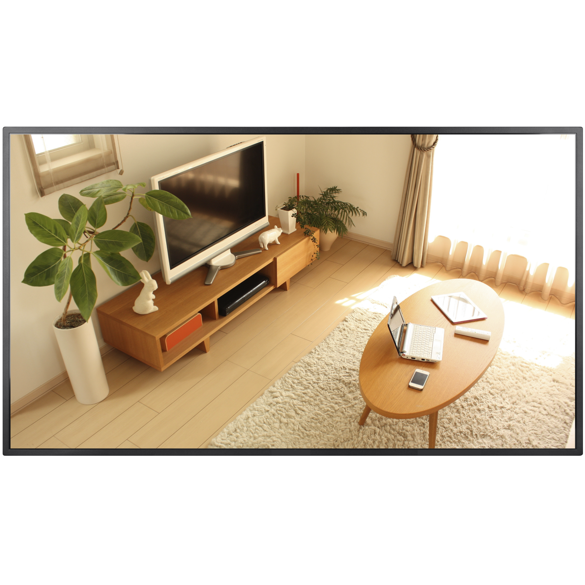 DS-D6043UN-B(O-STD)(IN) — 43-Zoll-4K-Digital Signage Display mit Content Management