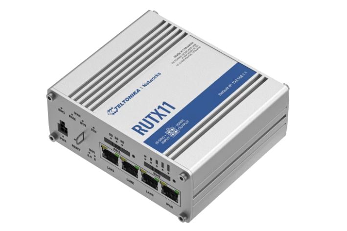RUTX11 Industrie 4G-Router Dual SIM / 4 Gigabit Ethernet / WLAN
